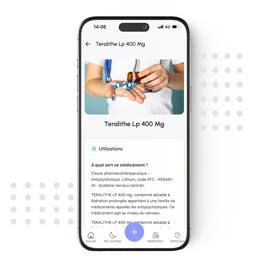 Bipolar Pathway : gestion des médicaments
